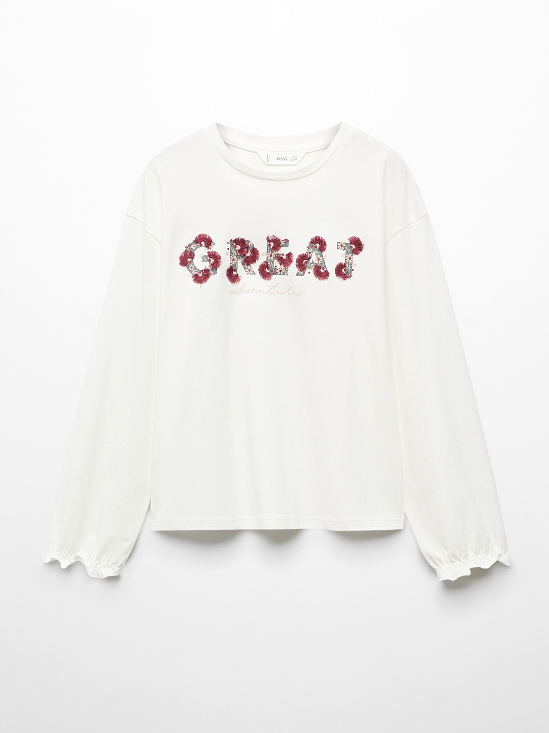 Long Sleeved White Top