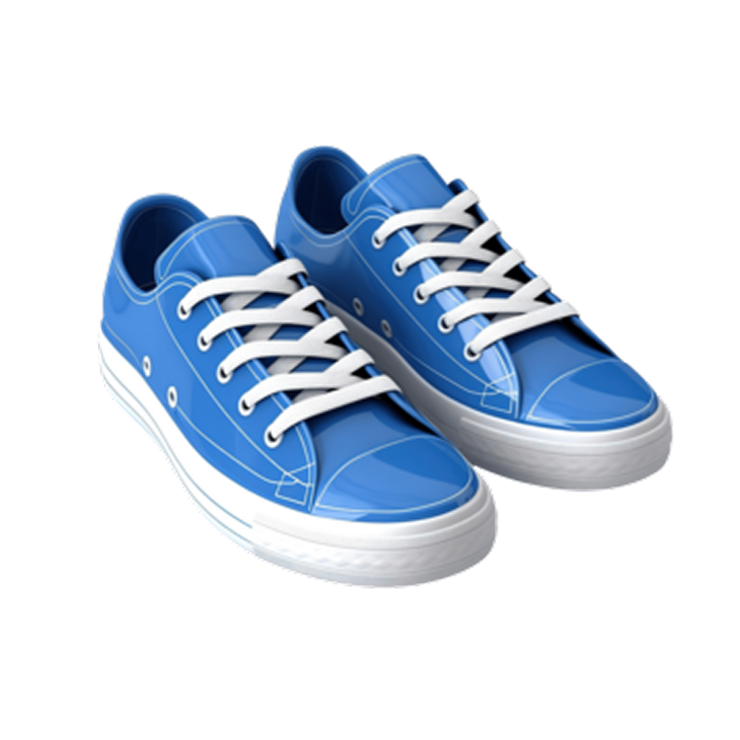 Blue Sneakers