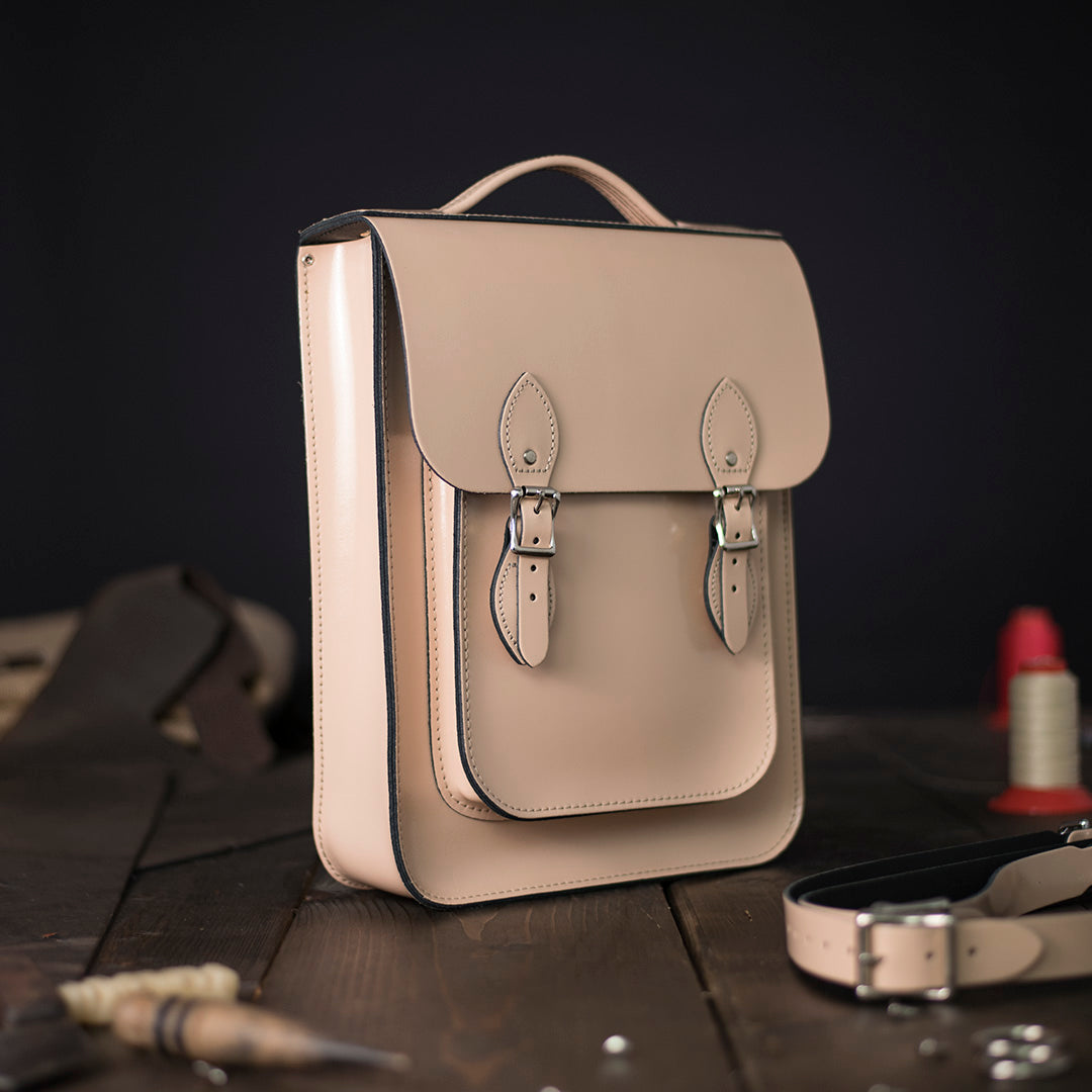 Medium Leather Backpack