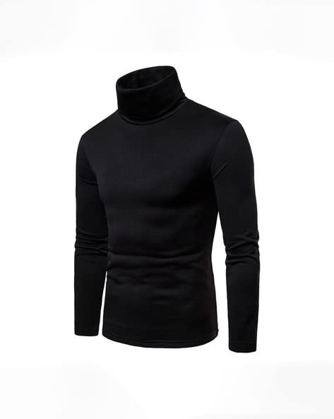 Round Neck Full Sleeve Cotton T-Shirt