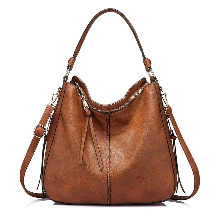 Leather Handbags Shoulder Hobo Bag Ladies