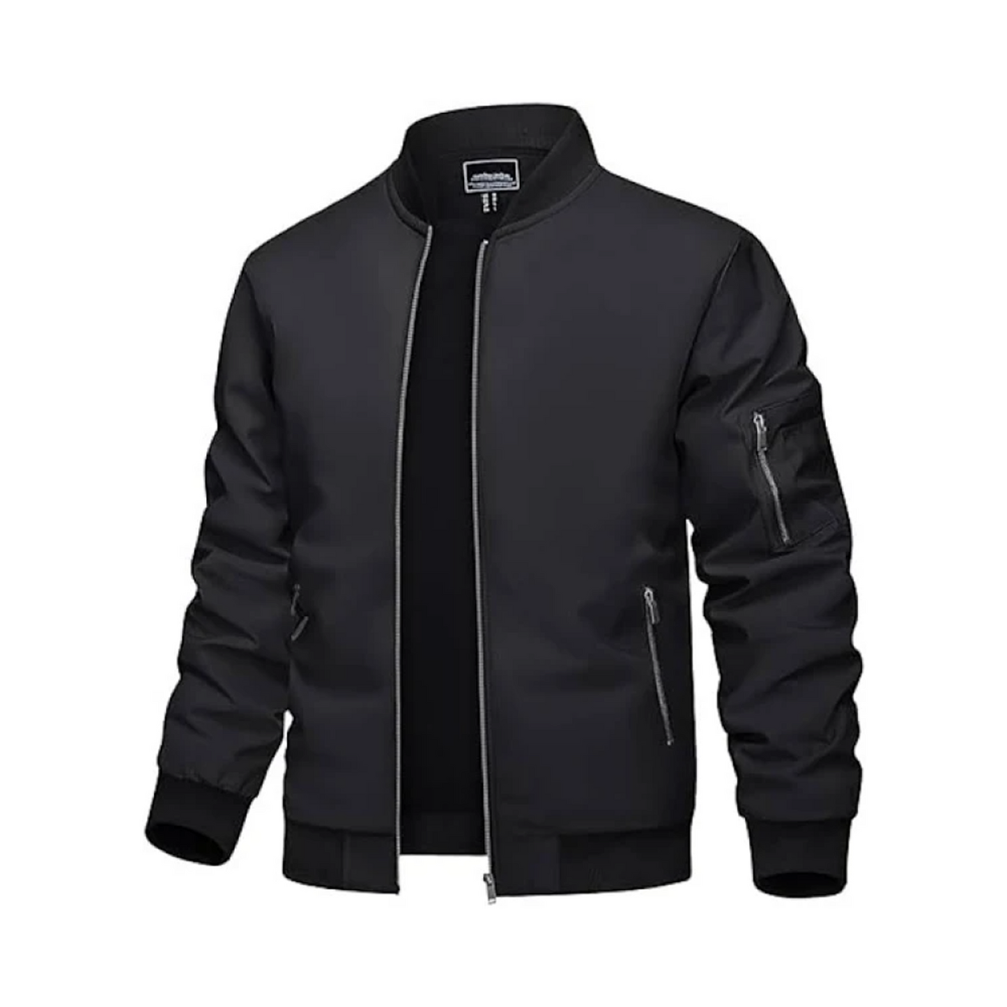 Full Sleeve Solid Men Jacket