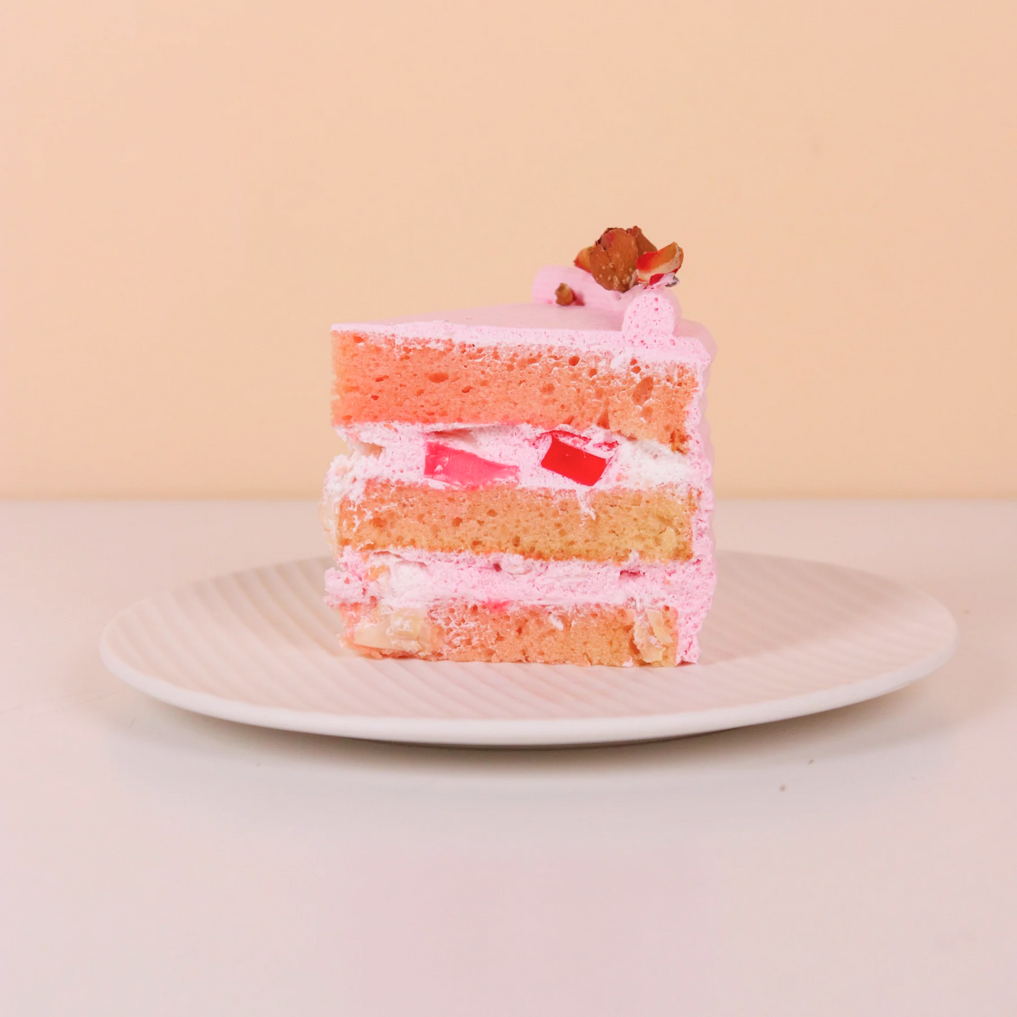 Vanilla Bliss in Pink Cake