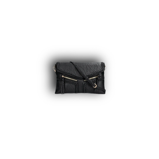 Dark black purse bag