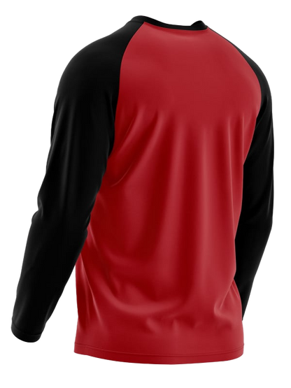 Red Full Sleeve T-Shirt