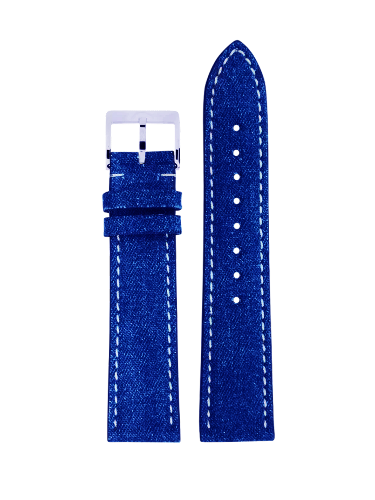 Leather Blue Strap