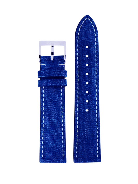 Leather Blue Strap