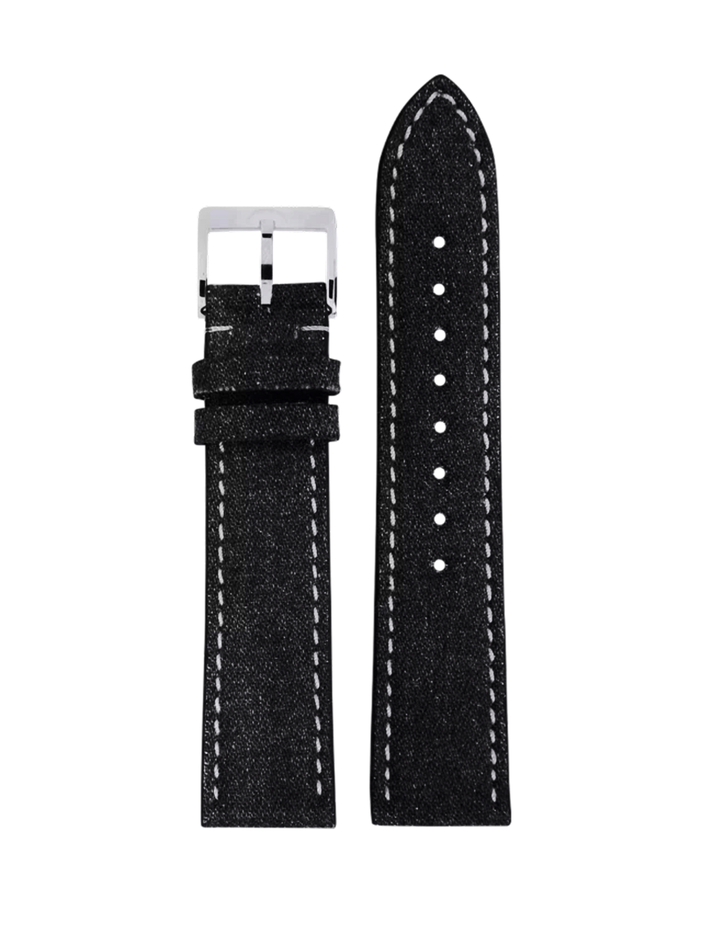 Leather Black Strap